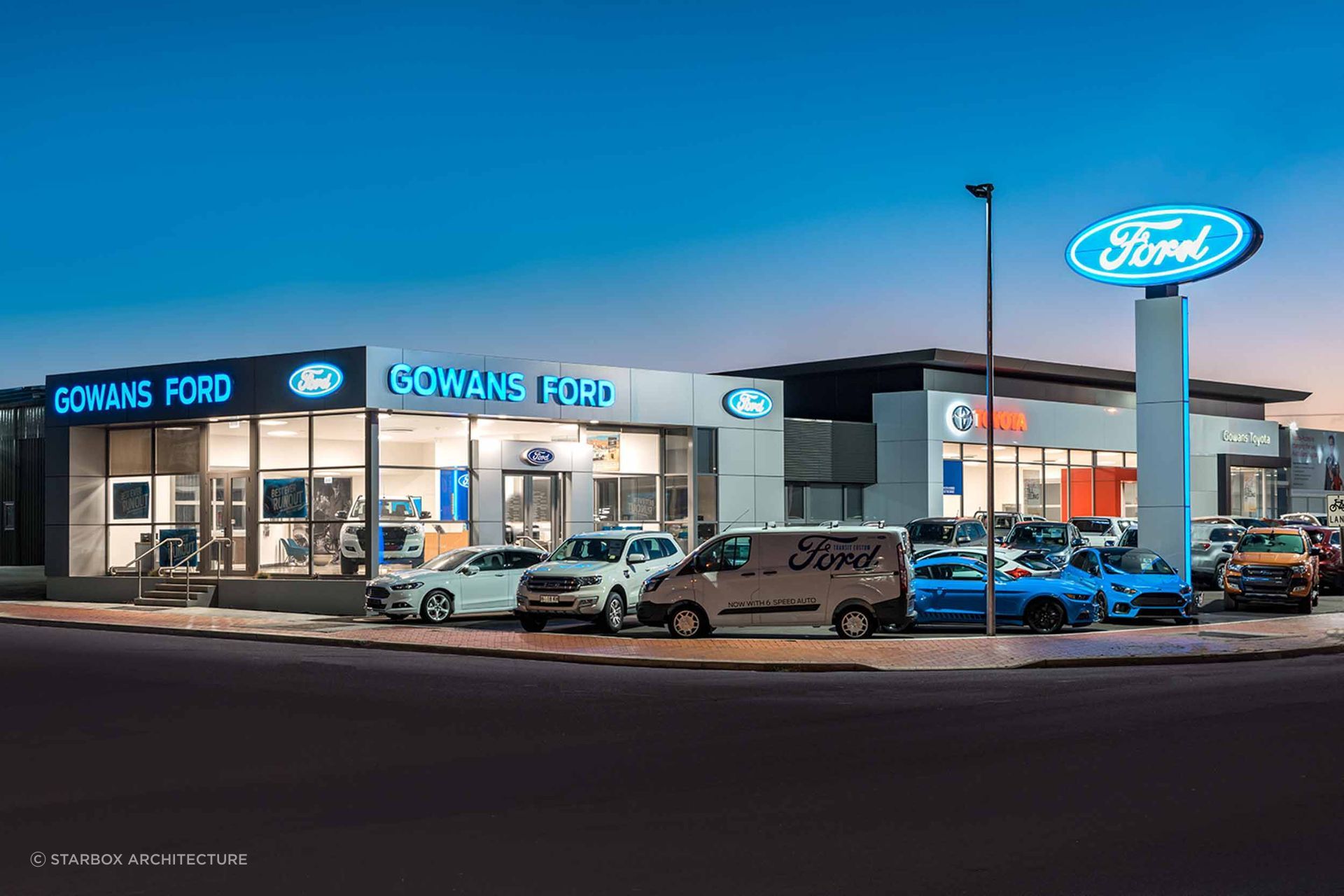 Featured Project: The Dealership by Starbox Architecture.