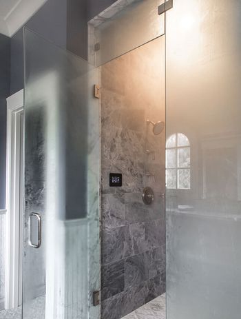 Shower door replacement can be a key part of a larger shower replacement project. Featured Product: Steam Shower - Geyser