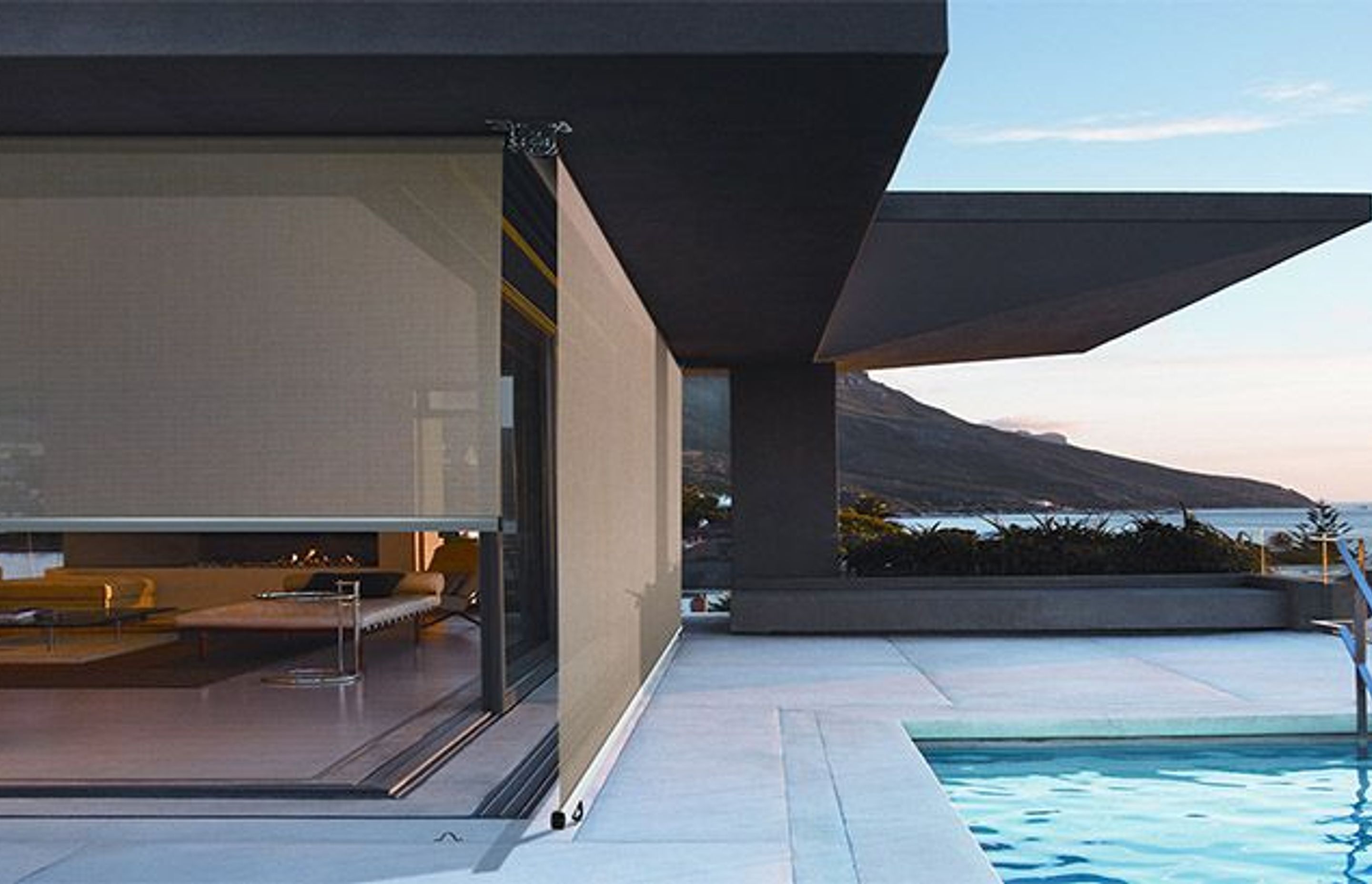 Why Select Straight Drop Outdoor Roller Blinds from Melbourne’s Blinds by Peter Meyer?