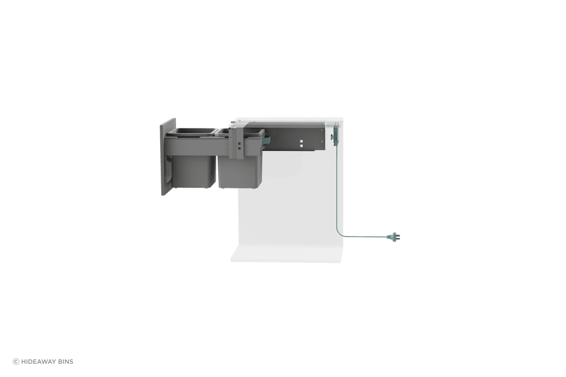 Hygienic Contact-less Waste Bins