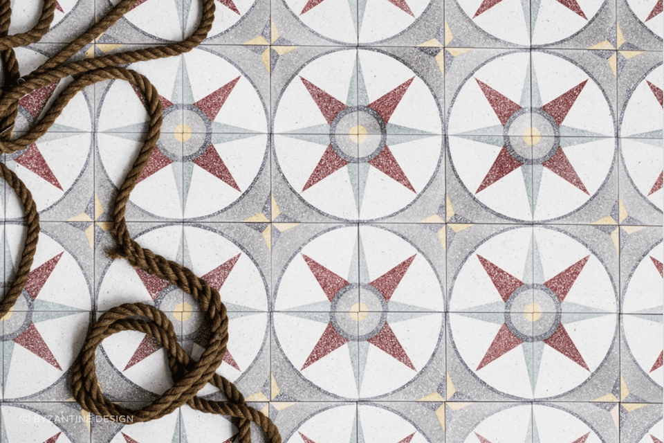 Encaustic tiles bring exquisite patterns to different applications.