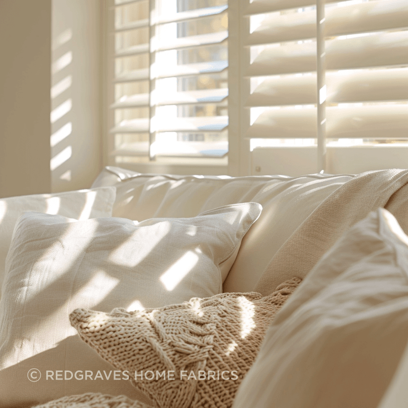 Custom Hamptons shutter louvres showing adjustable light and airflow control