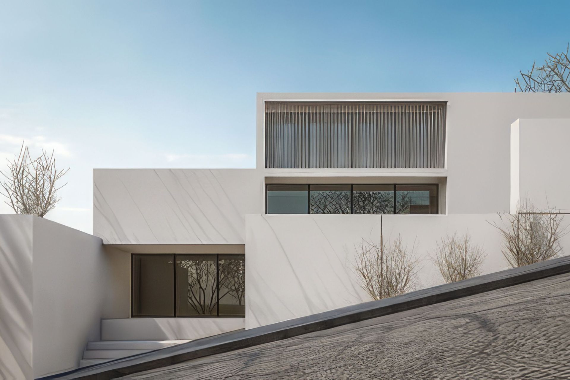 High key minor chord | Key values within 8, 9 &amp; 10 | Minimal contrast.