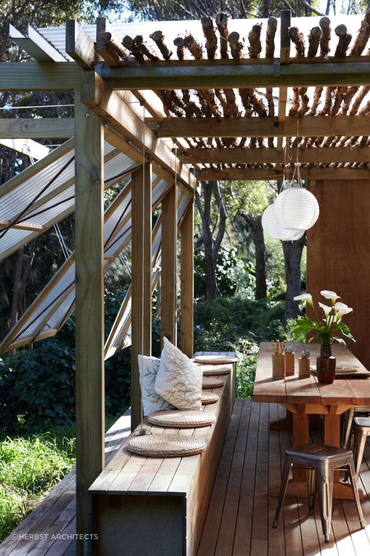Wetland Folly, Great Barrier Island, by Herbst Architects.