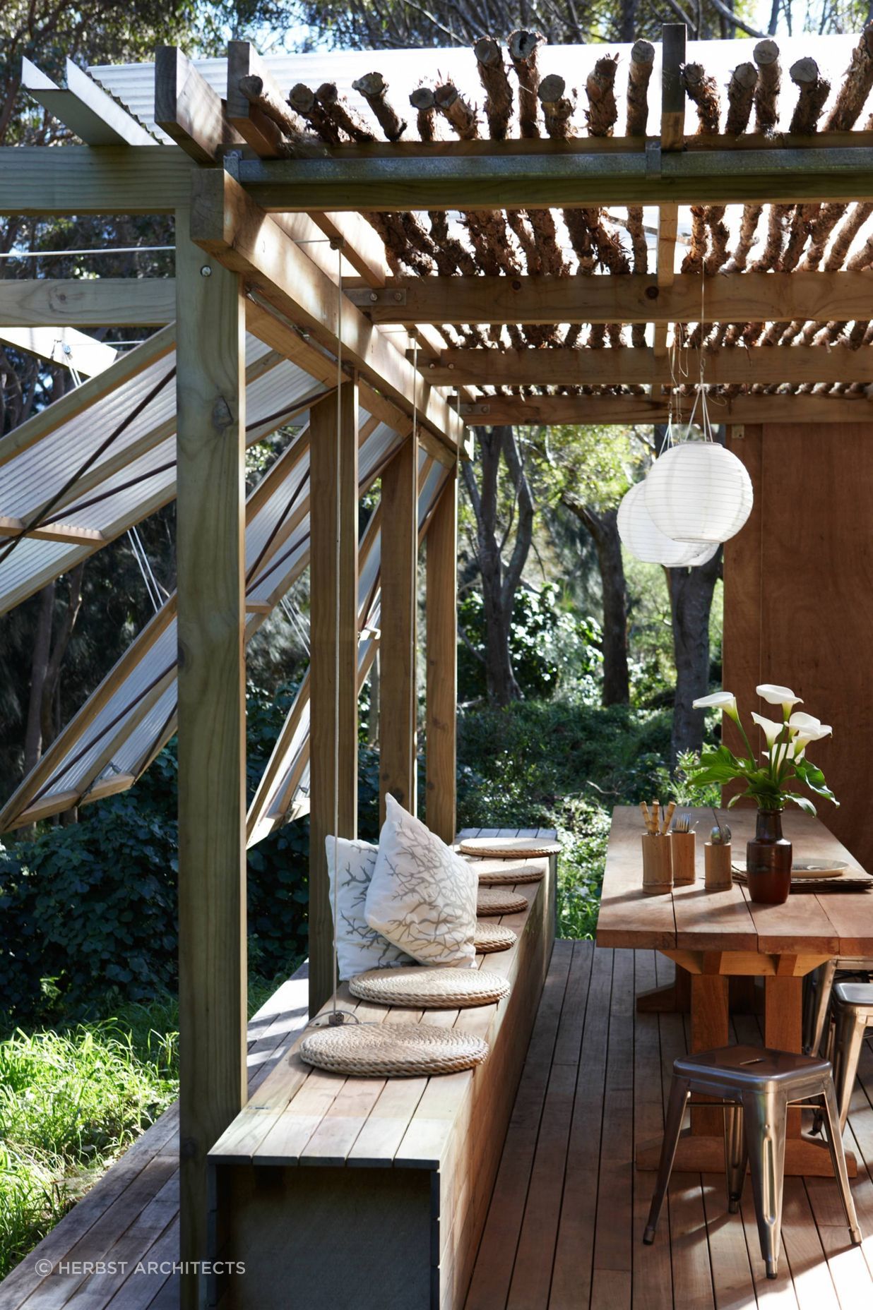 Wetland Folly, Great Barrier Island, by Herbst Architects.