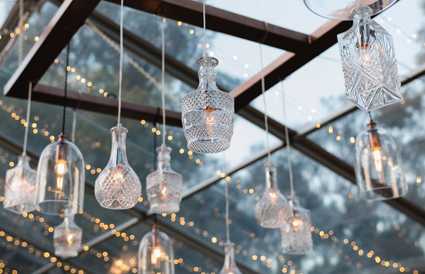 Whisky Glass Pendant Light by Ivory &amp; Deene