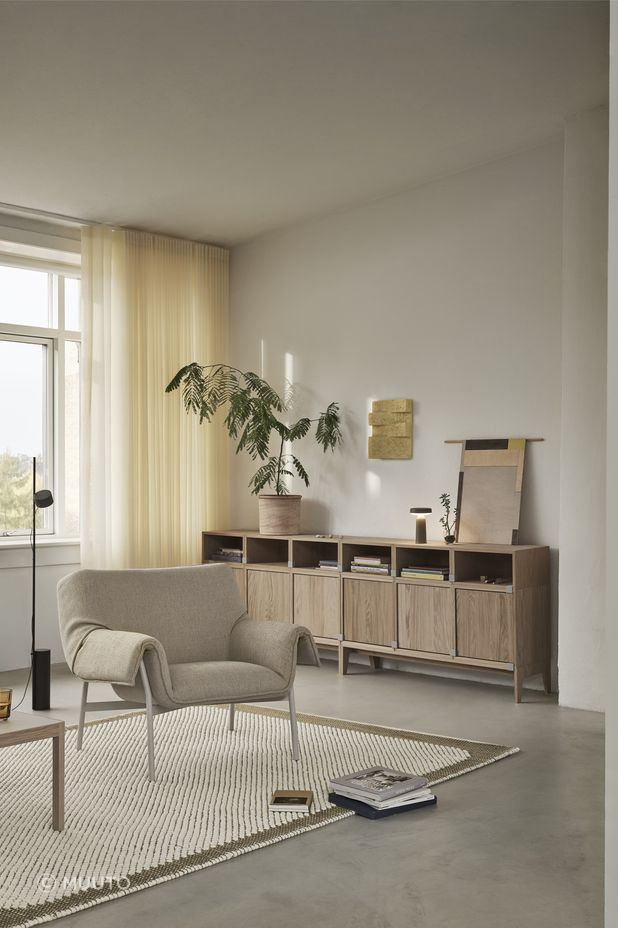 wrap-lounge-chair-ecriture-240-grey-pebble-rug-200x300-brown-green-workshop-coffee-table-warm-grey-linoleum-stacked-oak-ease-taup150.jpg