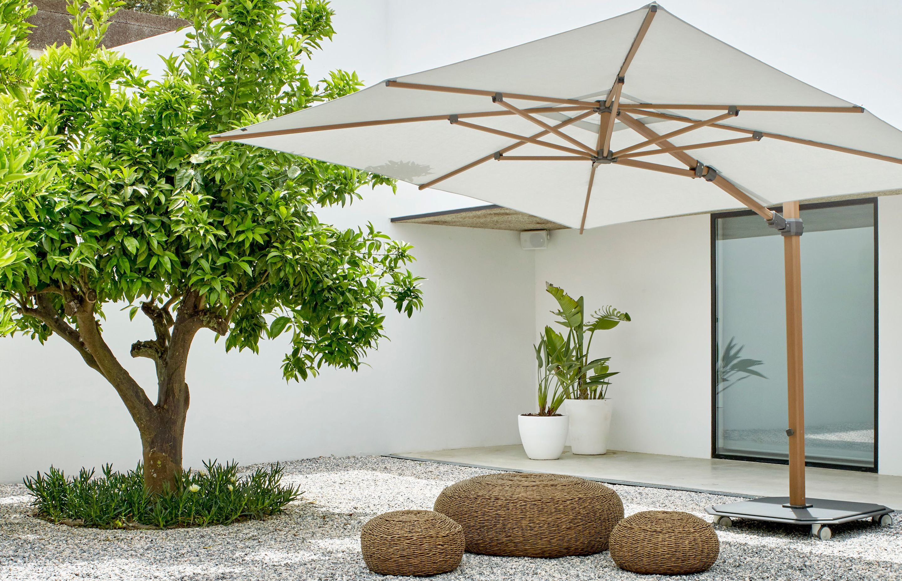 The stylish LUX 301 Outdoor Umbrella by Dawson &amp; Co.