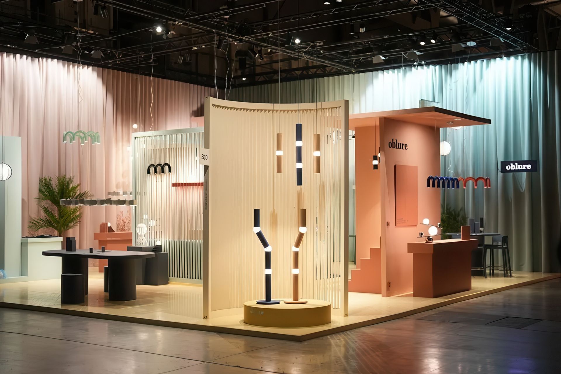 Lightbone Floor Lamps and Pendant Lamps by Färg & Blanche featured at Salone.