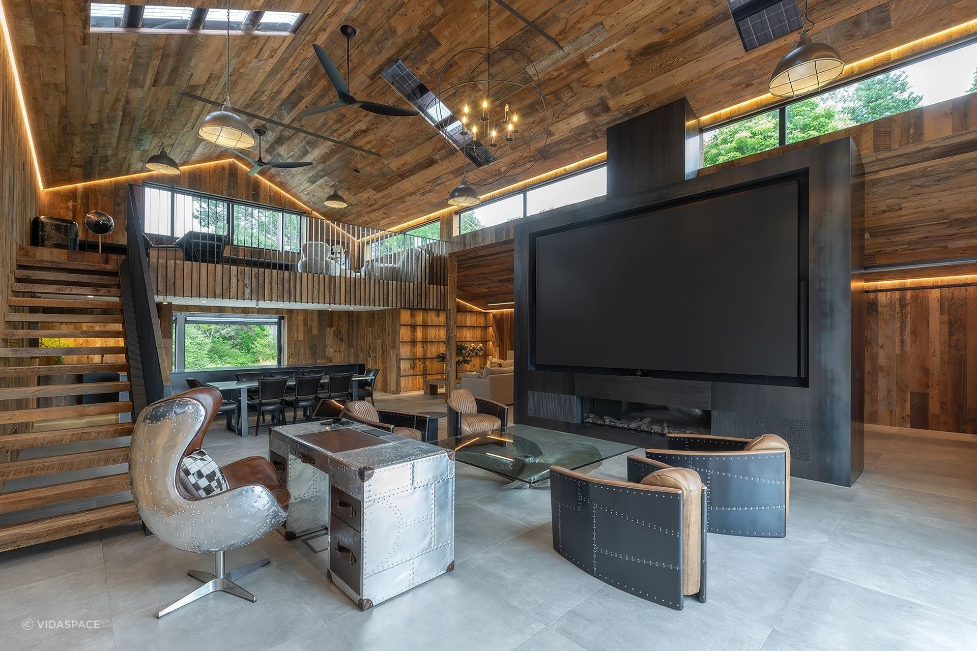 Private Residence by Hulena Architects | VidaGroove Reclaimed Harken