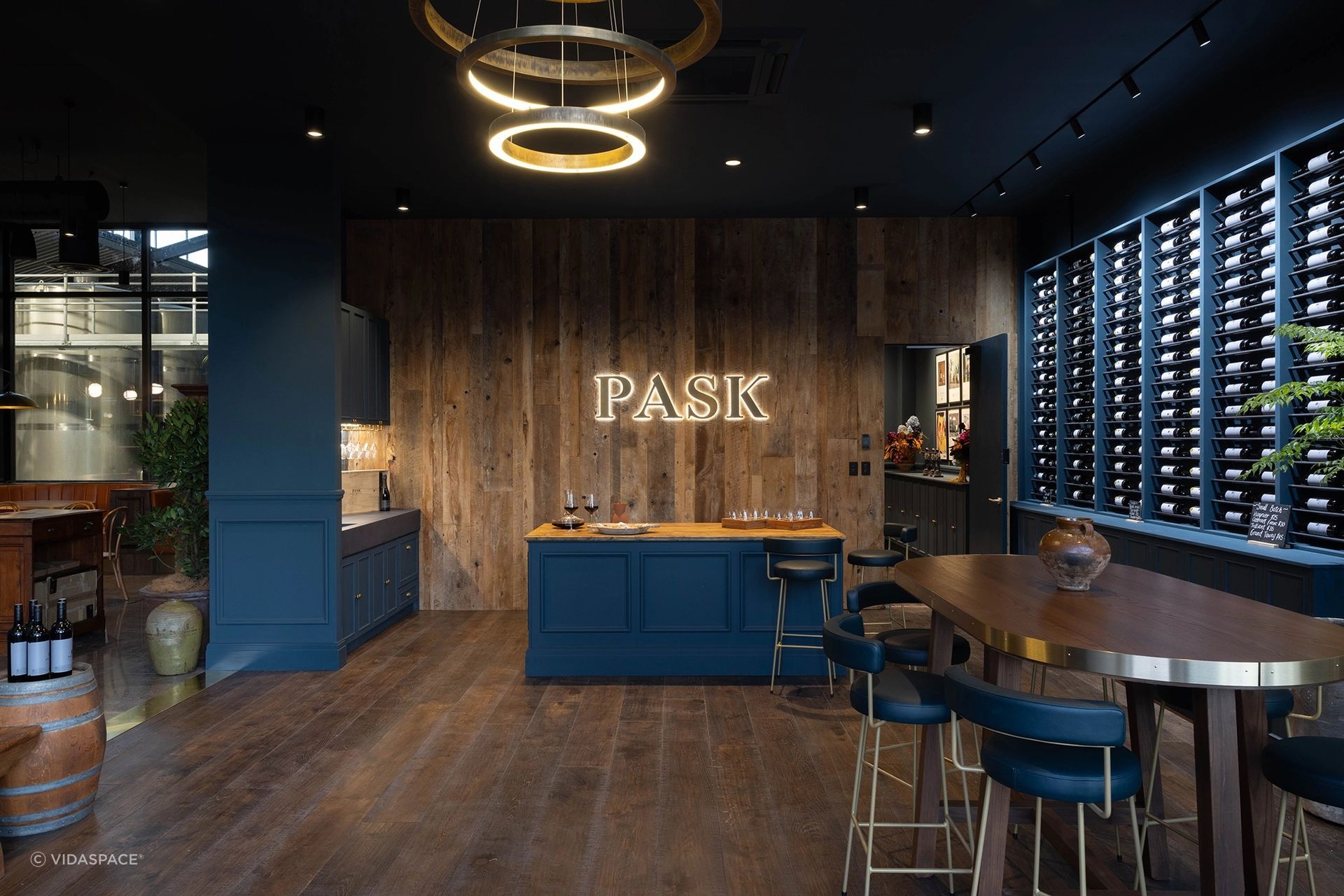 Pask Winery Cellar Door by Little & Fox | VidaGroove Reclaimed Harken