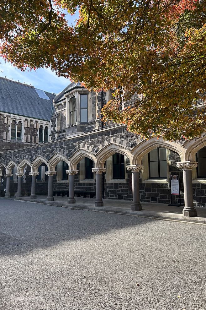 The Arts Centre including the Observatory and Biological Laboratory, now the Observatory Hotel - ARCHITECT: Benjamin Mountfort, 1896; restoration: Warren & Mahoney 2022