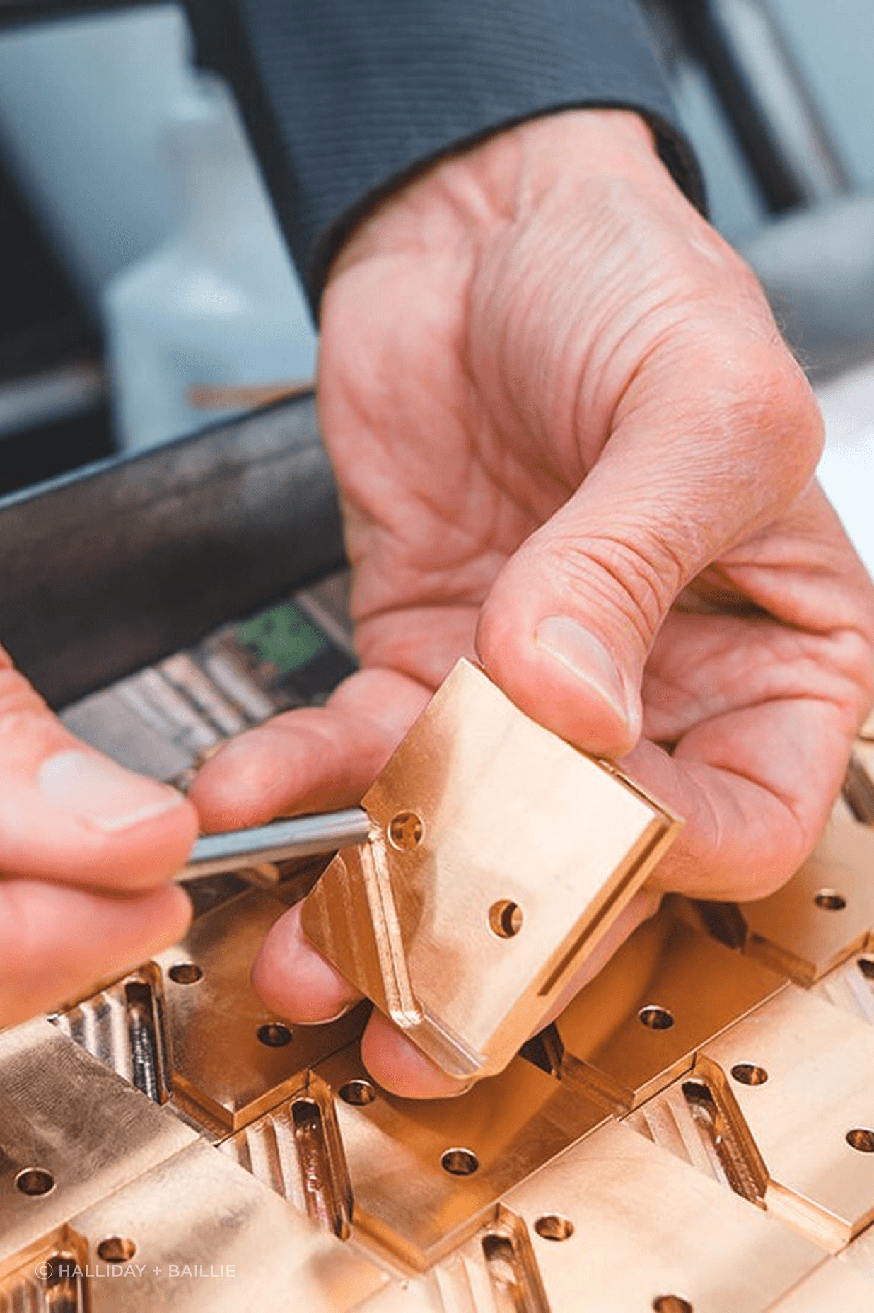 “Our hands-on approach to product development starts with Marcus drawing the concept, then it’s taken down the road to our engineering team, who transform the idea into an engineering drawing."