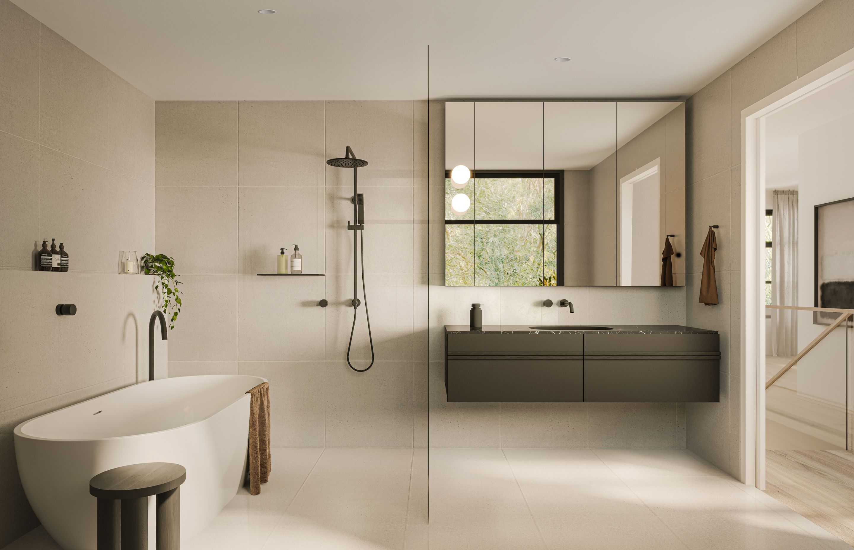 Gisborne Manors bathroom by Bond Theory