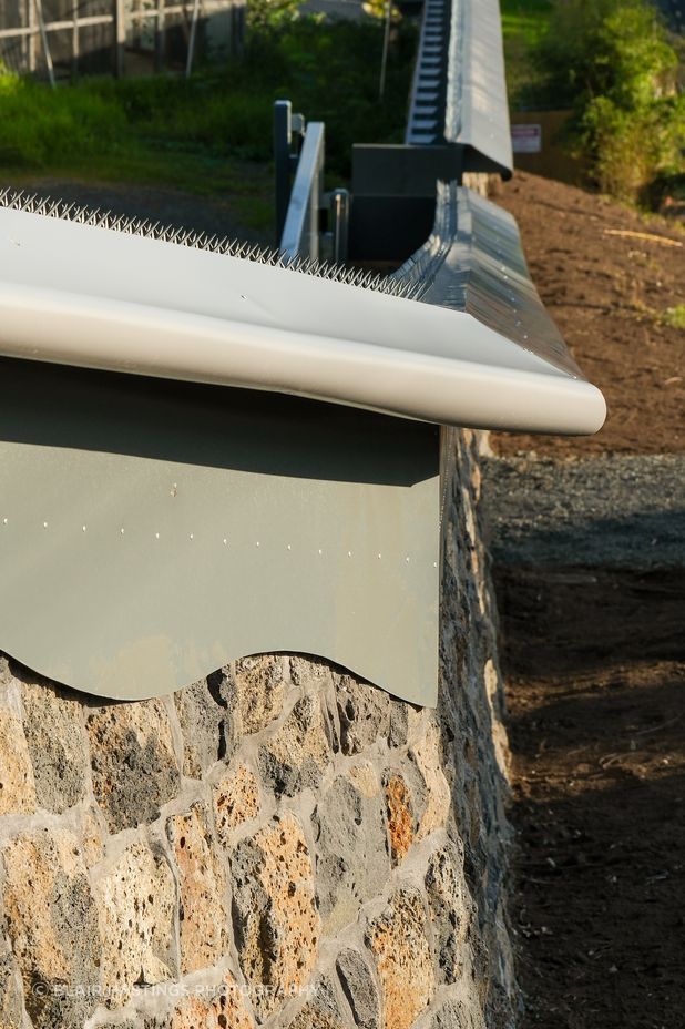 Unlike the old boundary wall, the work by Auckland Stonemasons has been built to last.