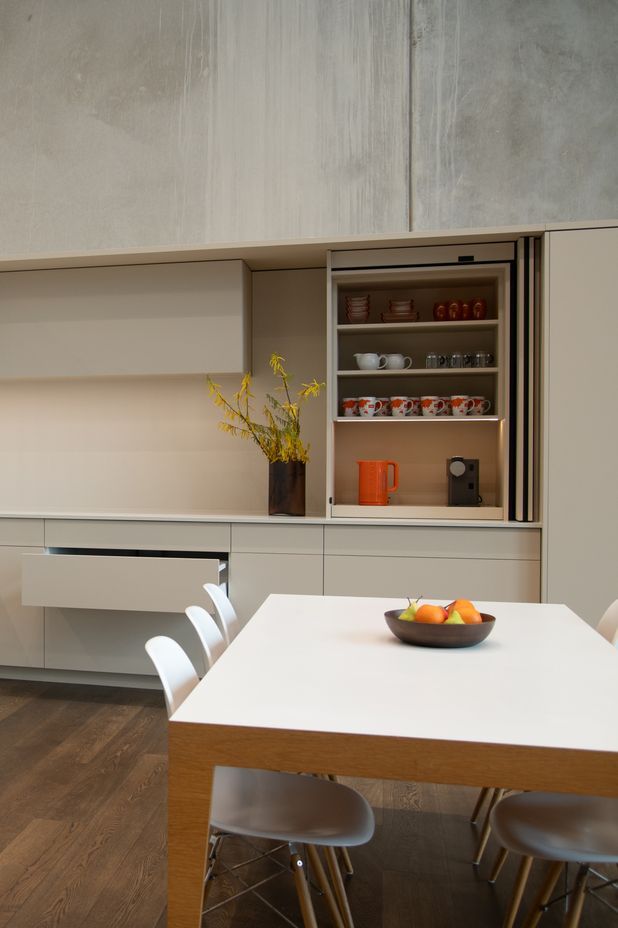 The space is set up to help homeowners and designers envision the solutions in their project.