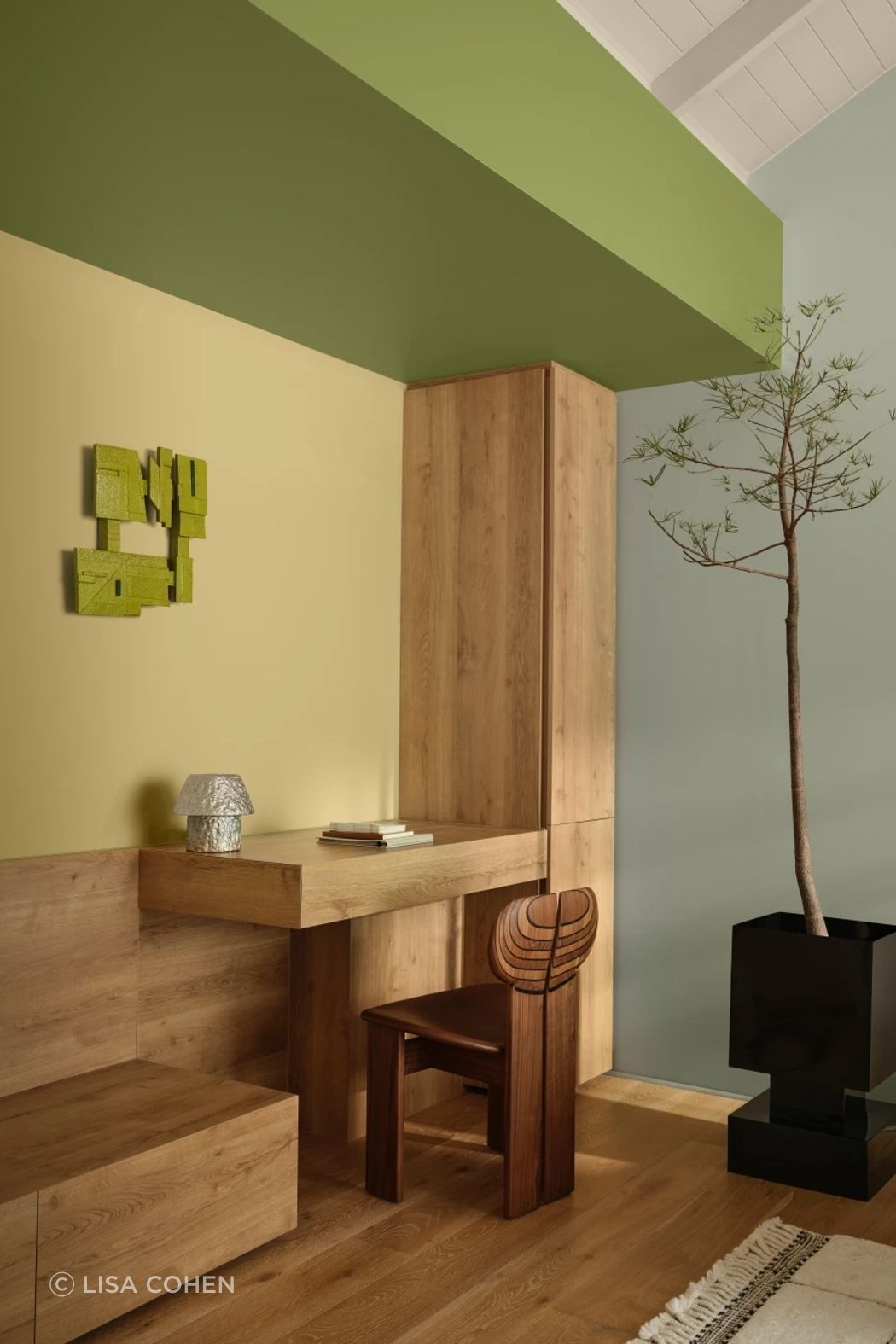 Dulux Sensory Palette | Colours: Dulux Willow Flat, Dulux Darfield, Dulux Puketī Forest