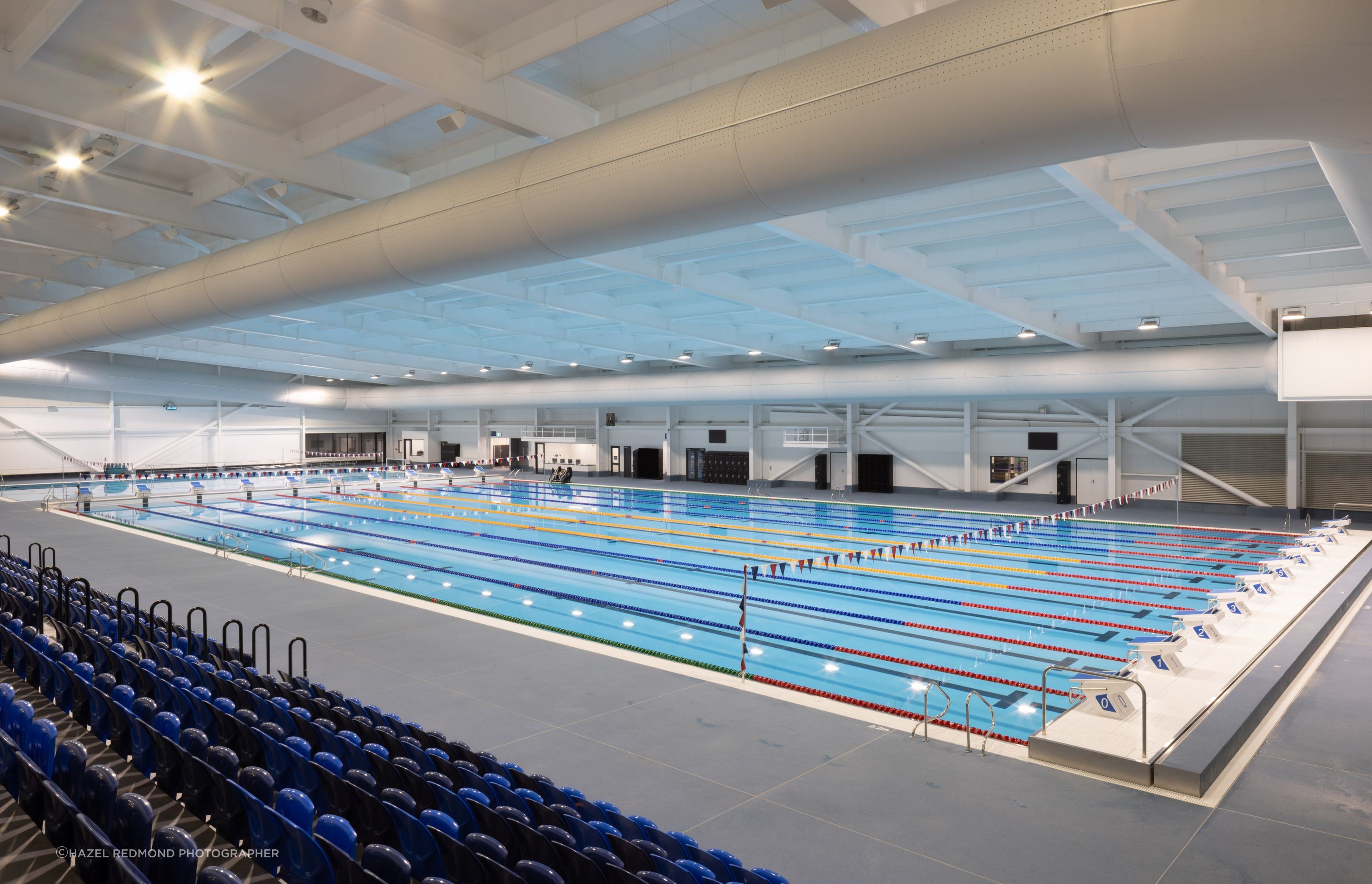The Regional Aquatic Centre features a 50-metre Olympic-sized pool and a 25m learners' area with an accessible ramp.