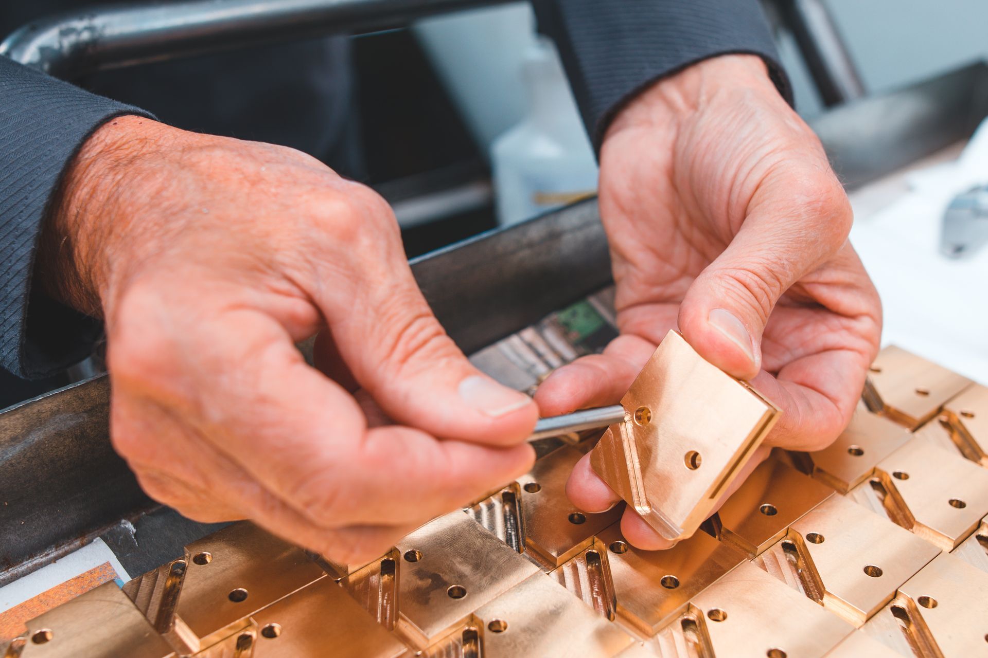 "All of our milled, turned, and CNC components in brass, stainless steel, and aluminium are made under ISO-certified conditions including complying with internationally agreed standards on environmental management systems."