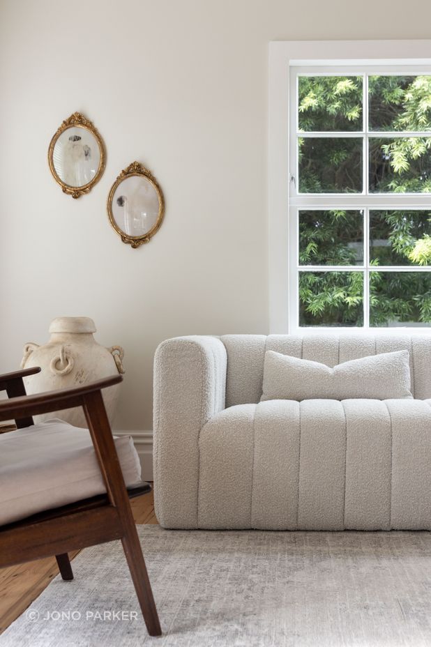 “The foundations of a room should be kept clean and straightforward; however, textures will bring warmth and a sense of your personality into the room.”