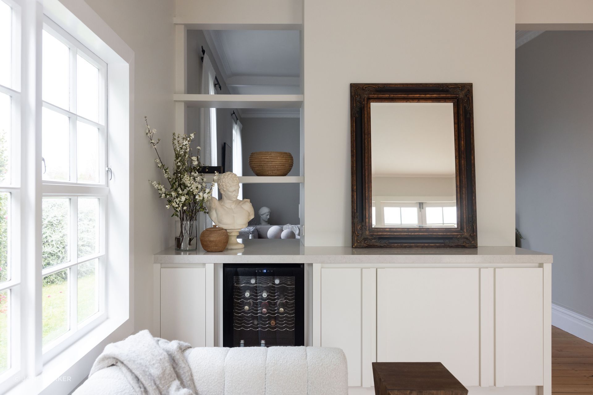 “I feel like the house always talks to me. There’s quite an intimate connection with fashion and interiors,” shares Michael.