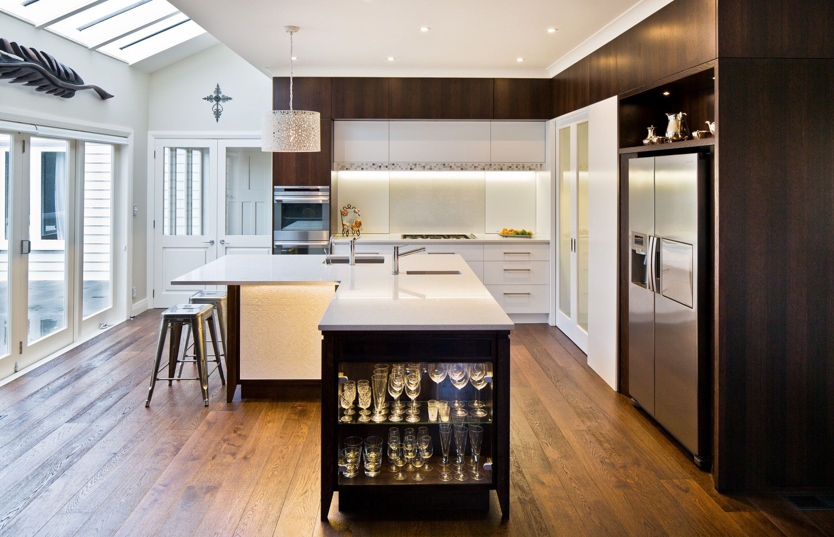 Simone always looks for ways to bring extra storage to a kitchen, and work within the existing space if required.