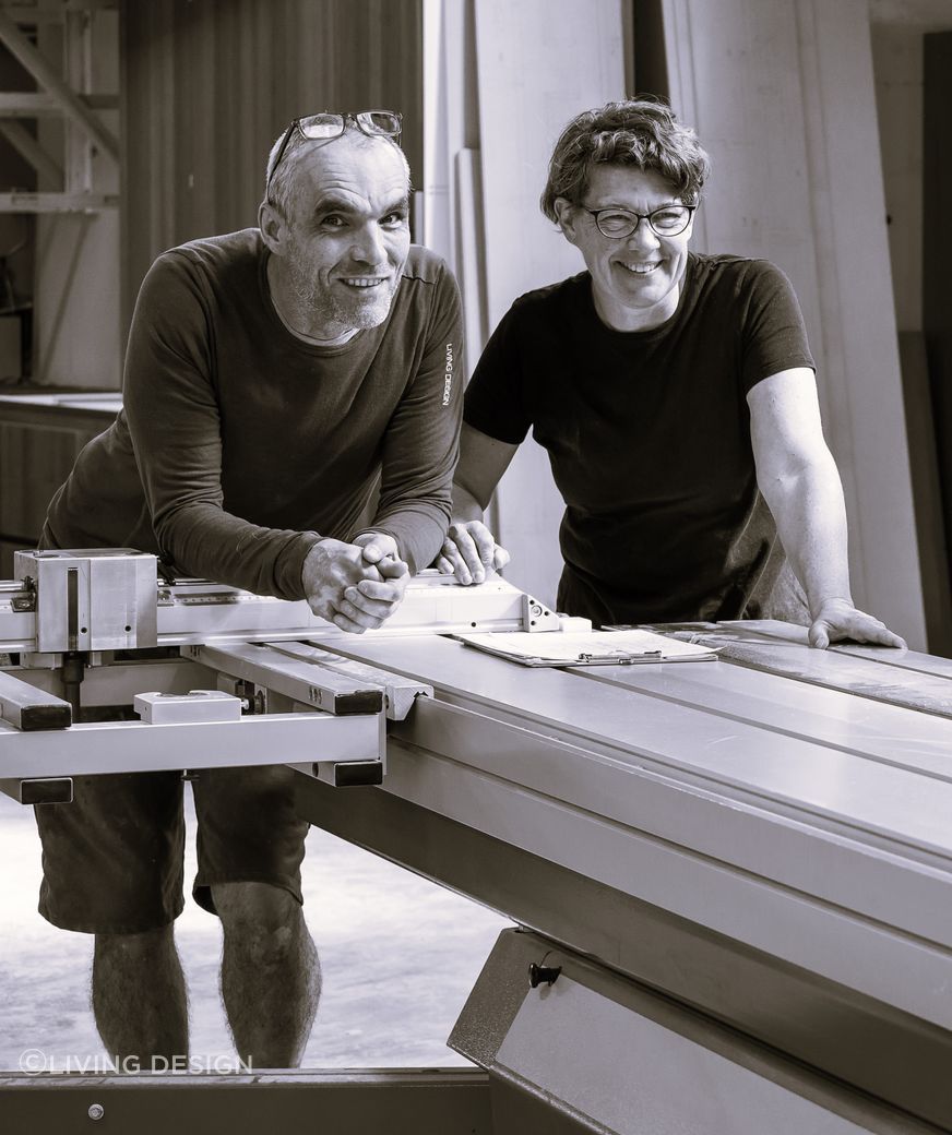 Living Design's Klaus and Annett Todt.