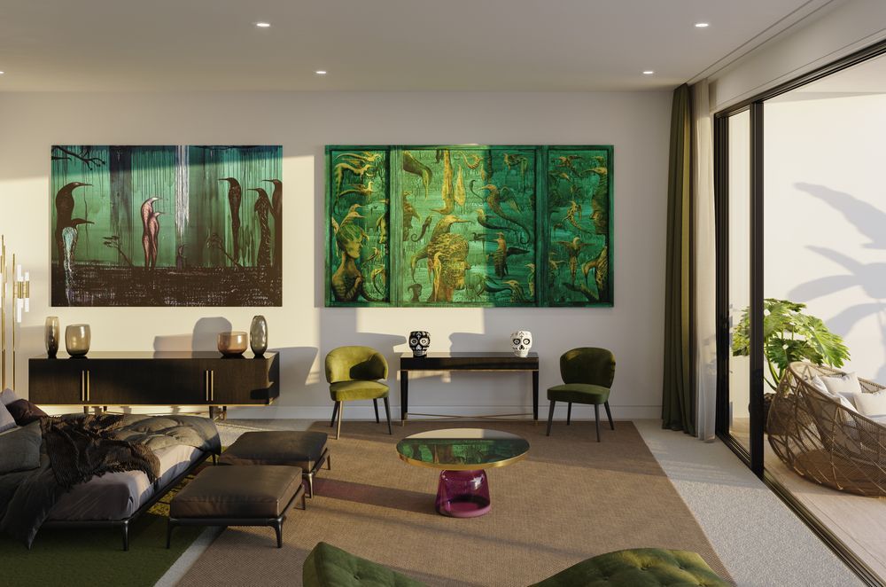 Rueben crafts images that celebrate the potential of a project.