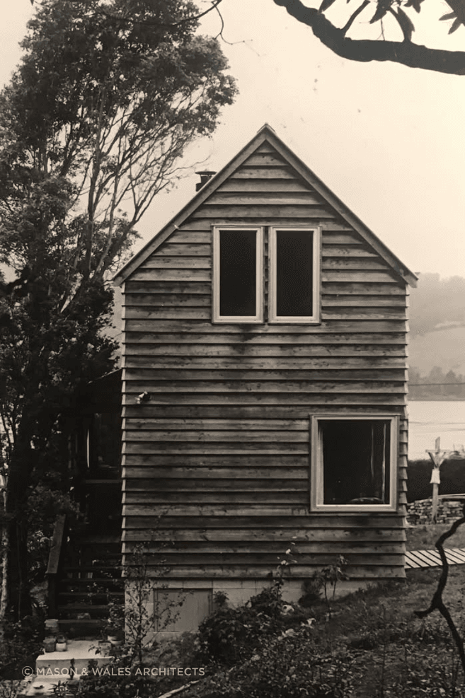 The Loach Family House was one of the earliest New Zealand homes to use larch timber cladding.