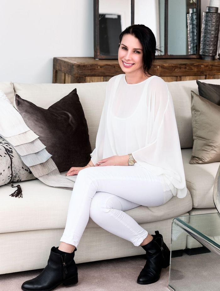 Interior designer, Shanly Simpson.