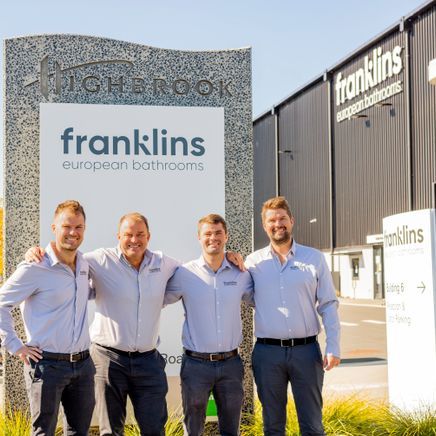 The three generations of bathroomware company Franklins