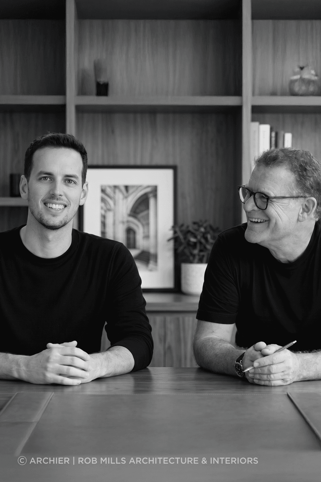 Josh FitzGerald of Archier and Rob Mills of Rob Mills Architecture & Interiors