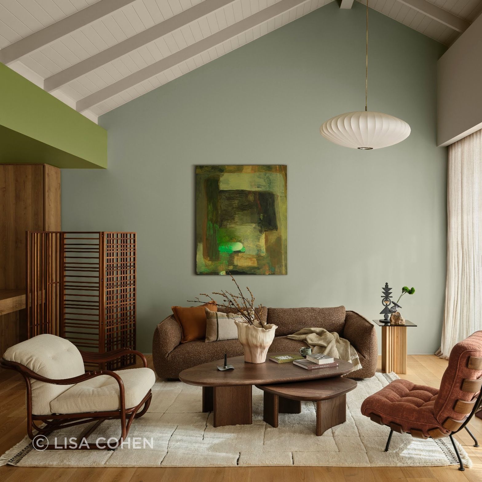 Dulux Sensory Palette | Colours: Dulux Puketī Forest, Dulux Willow Flat