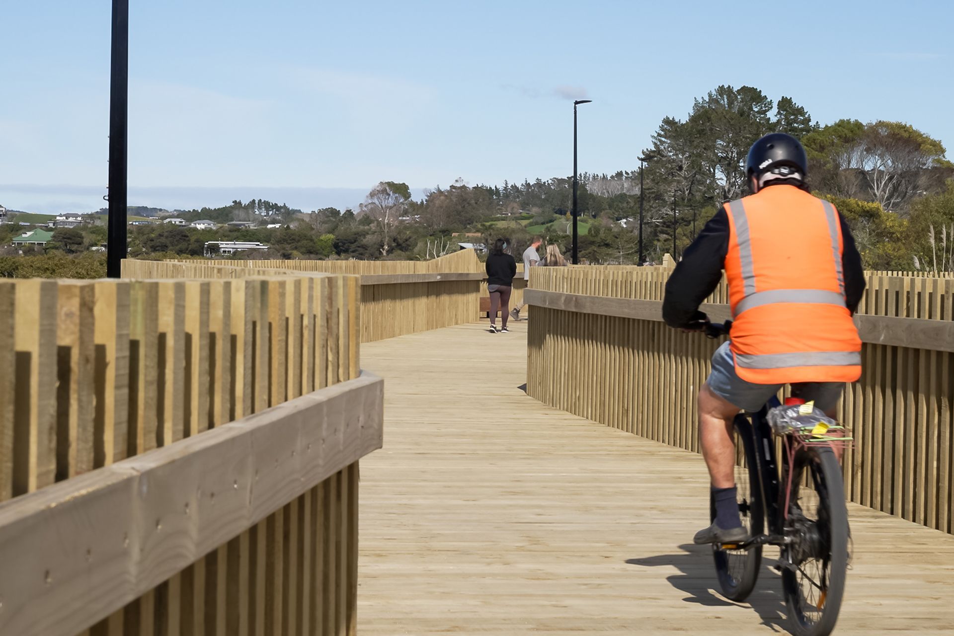 “Obviously you don't want any protruding timber or any tripping hazards,” says Vermeulen.  “But as we commenced installing the timber, we realised they have it right in their [Northpine’s] yard and are supplying good quality timber that has a good gauge depth.”