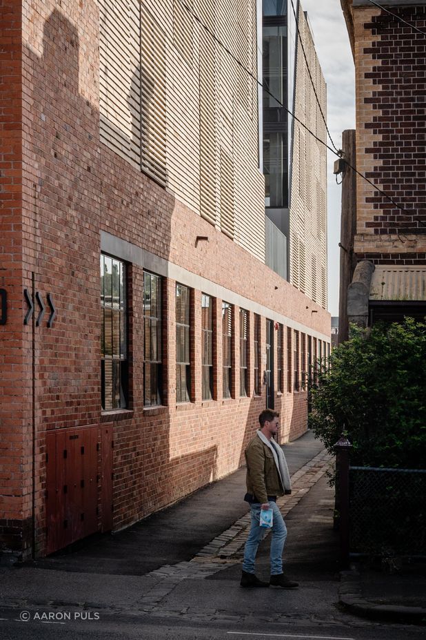 Original brick has been retained at ground level, effortlessly met by the Brick Inlay above.