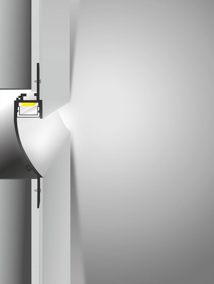 Absolute Trimless Aluminium Extrusions