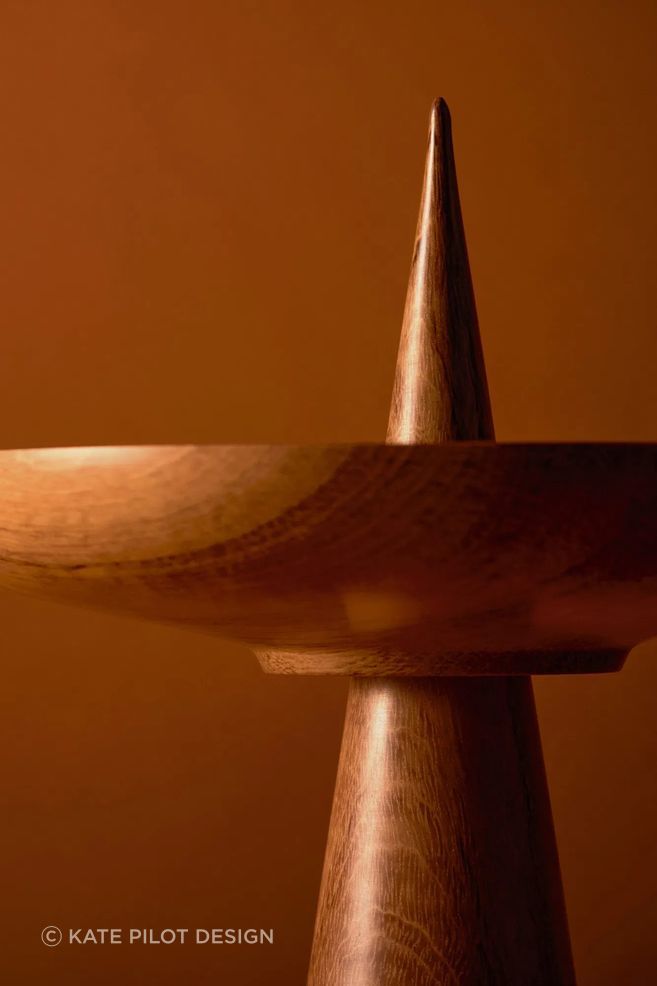 Pūpuri Collection, Black Maire [02]. No two pieces are the same. Each one shaped by hand, by timber, and by time.