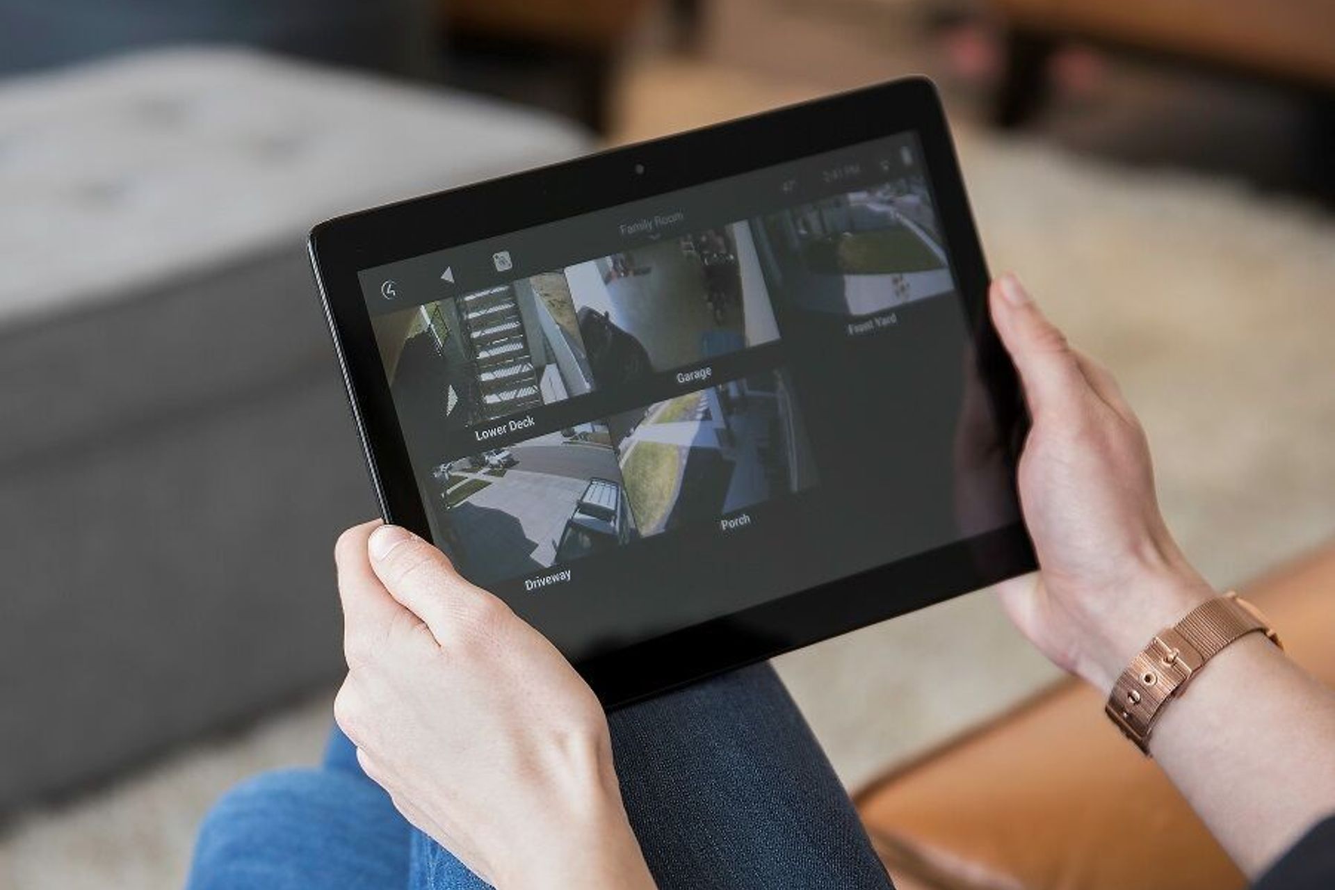 Smart CCTV, like this solution from EAV, can beam all your security camera footage to one place.