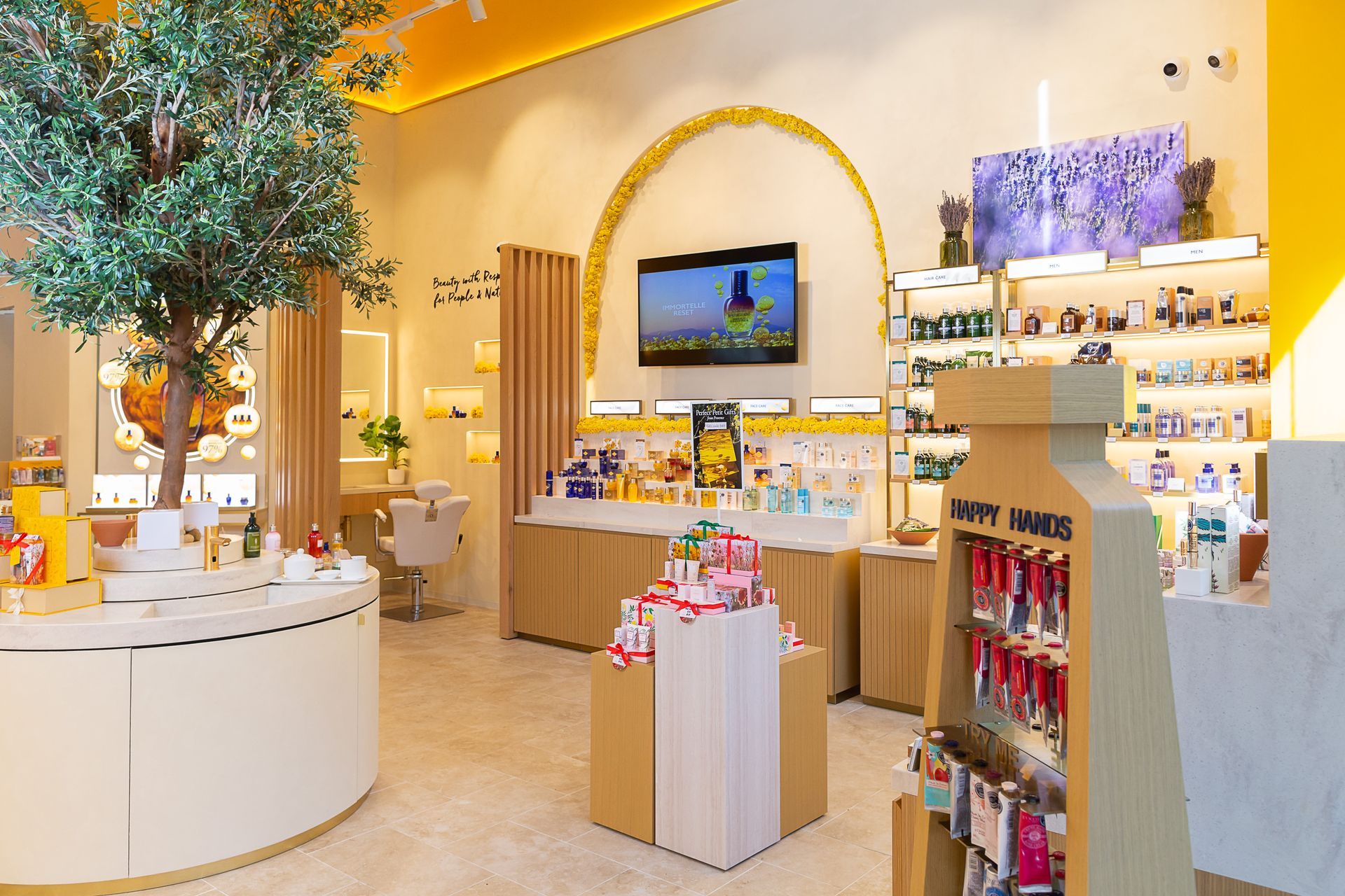 L’Occitane store in Chatswood, Sydney.