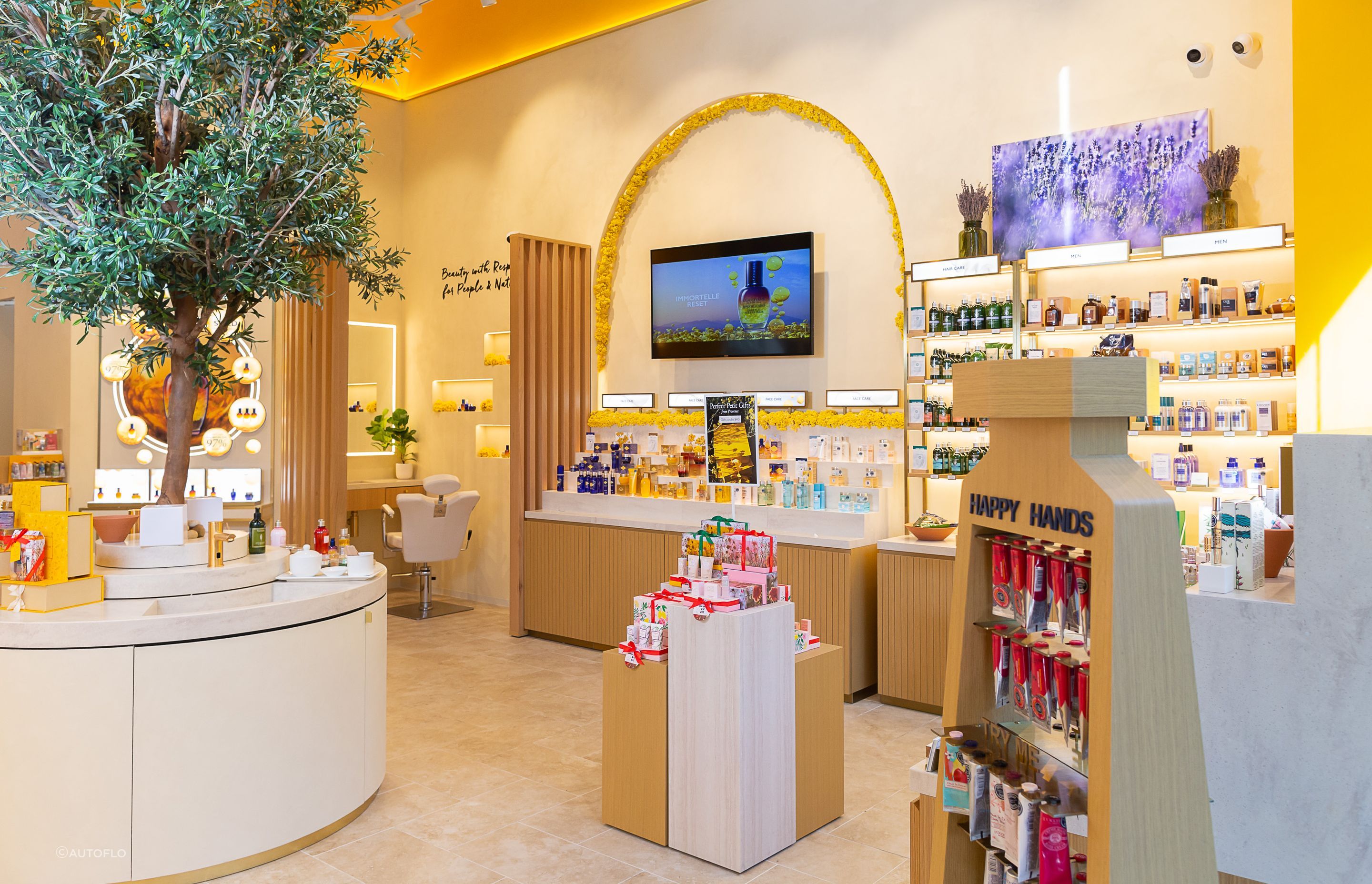 L’Occitane store in Chatswood, Sydney.