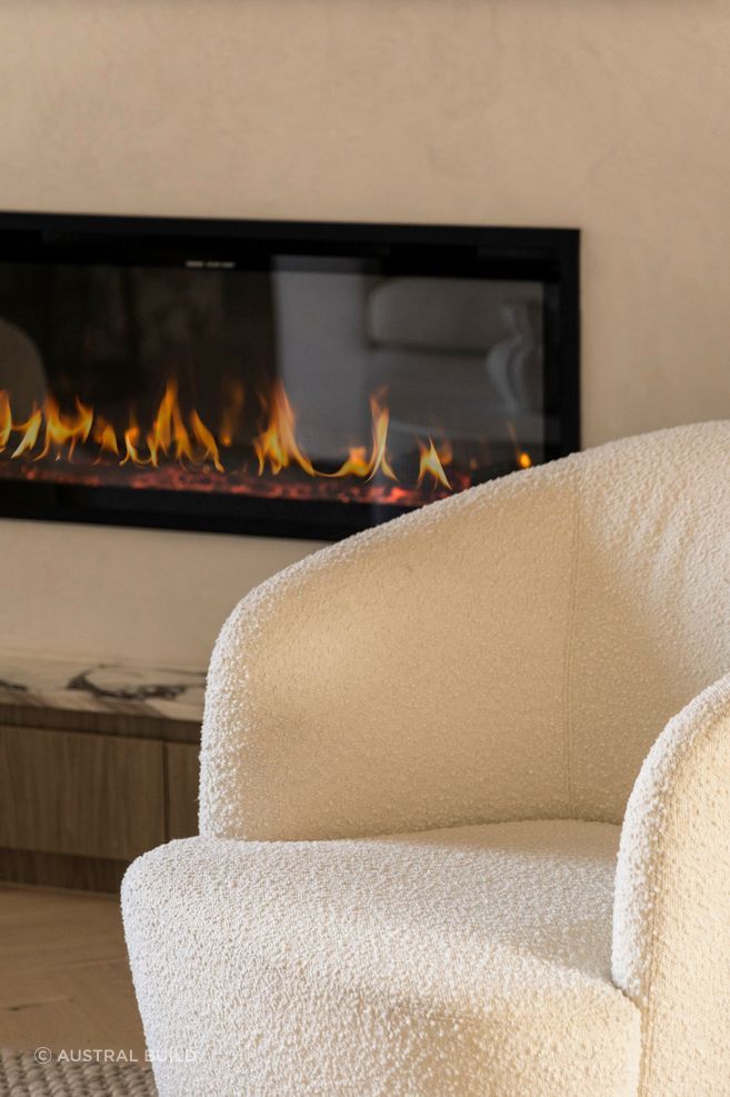 Natural tones and textures bring the palette to life, adding warmth and interest.