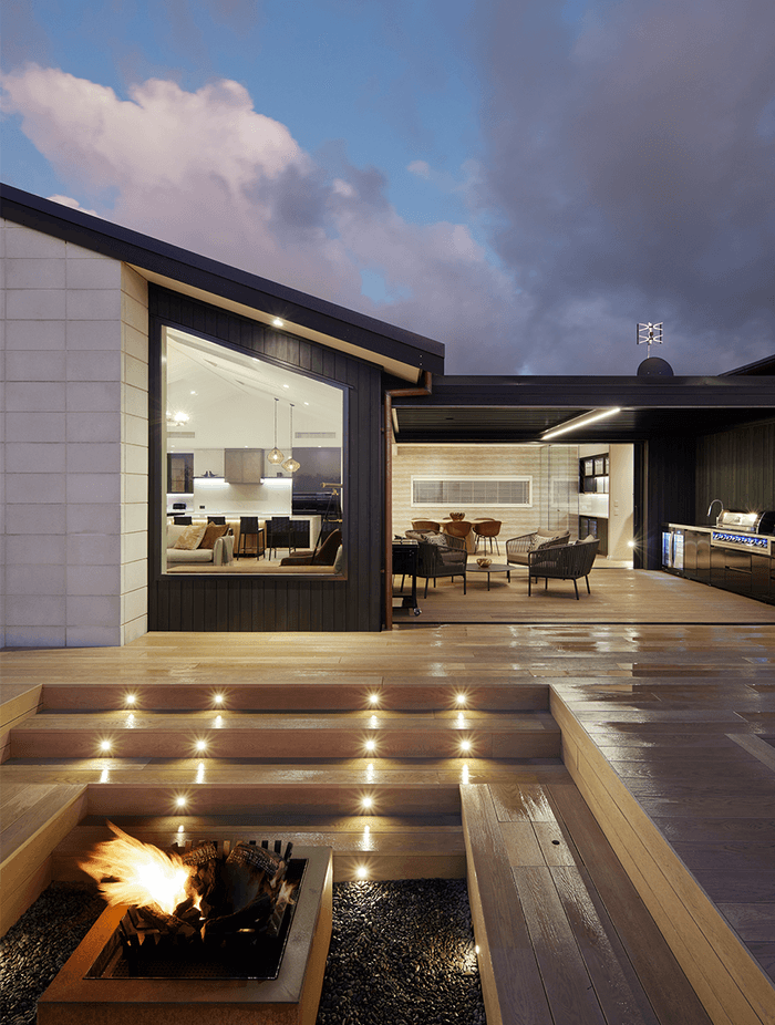 Highlight high-end materials as a feature.