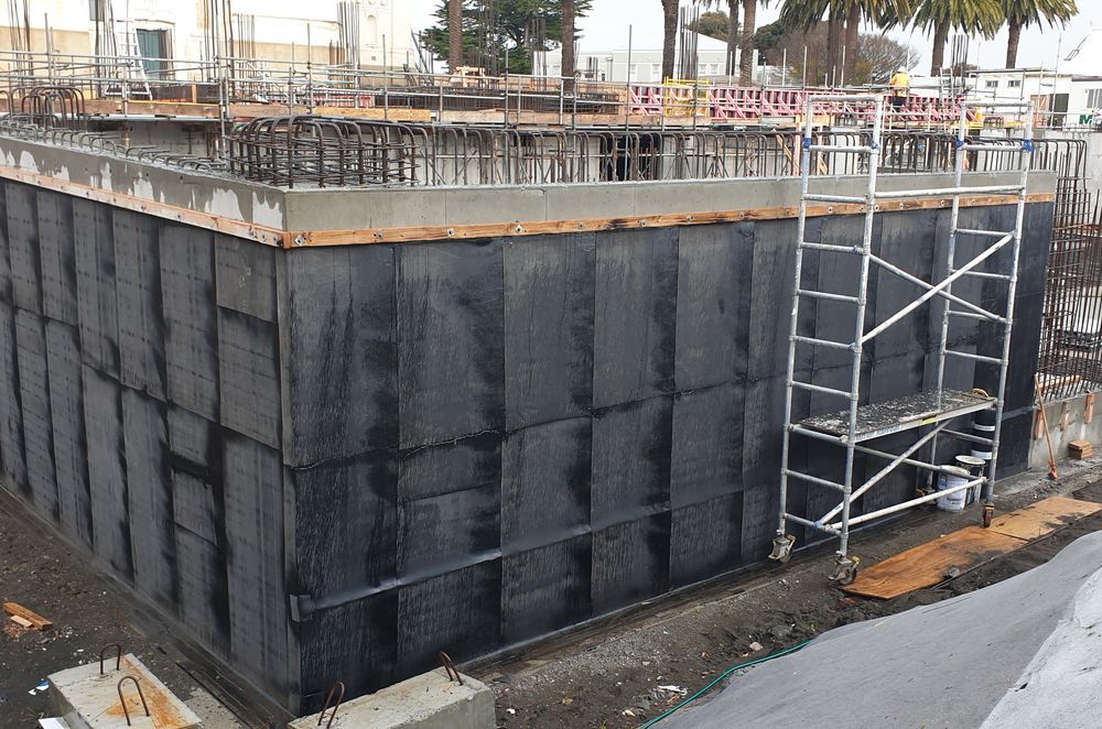 Equus Industries’ Soprema underground tanking system was torch-applied to the retaining walls of the gallery’s storage basement.