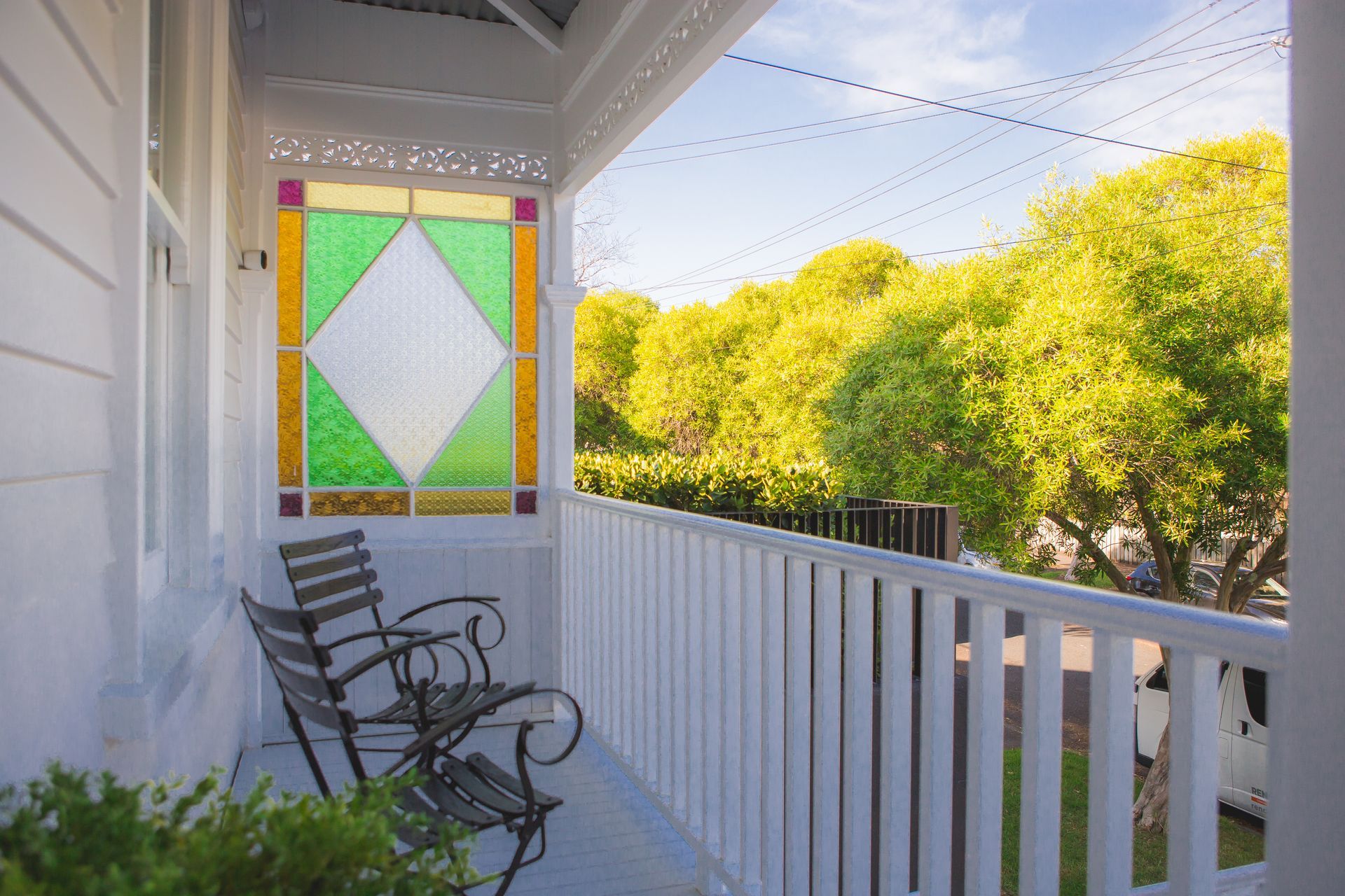 Character touches have been retained, especially at the front of the property.