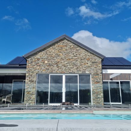Local stonemason uses ancient techniques to add a touch of rustic charm to this rural property