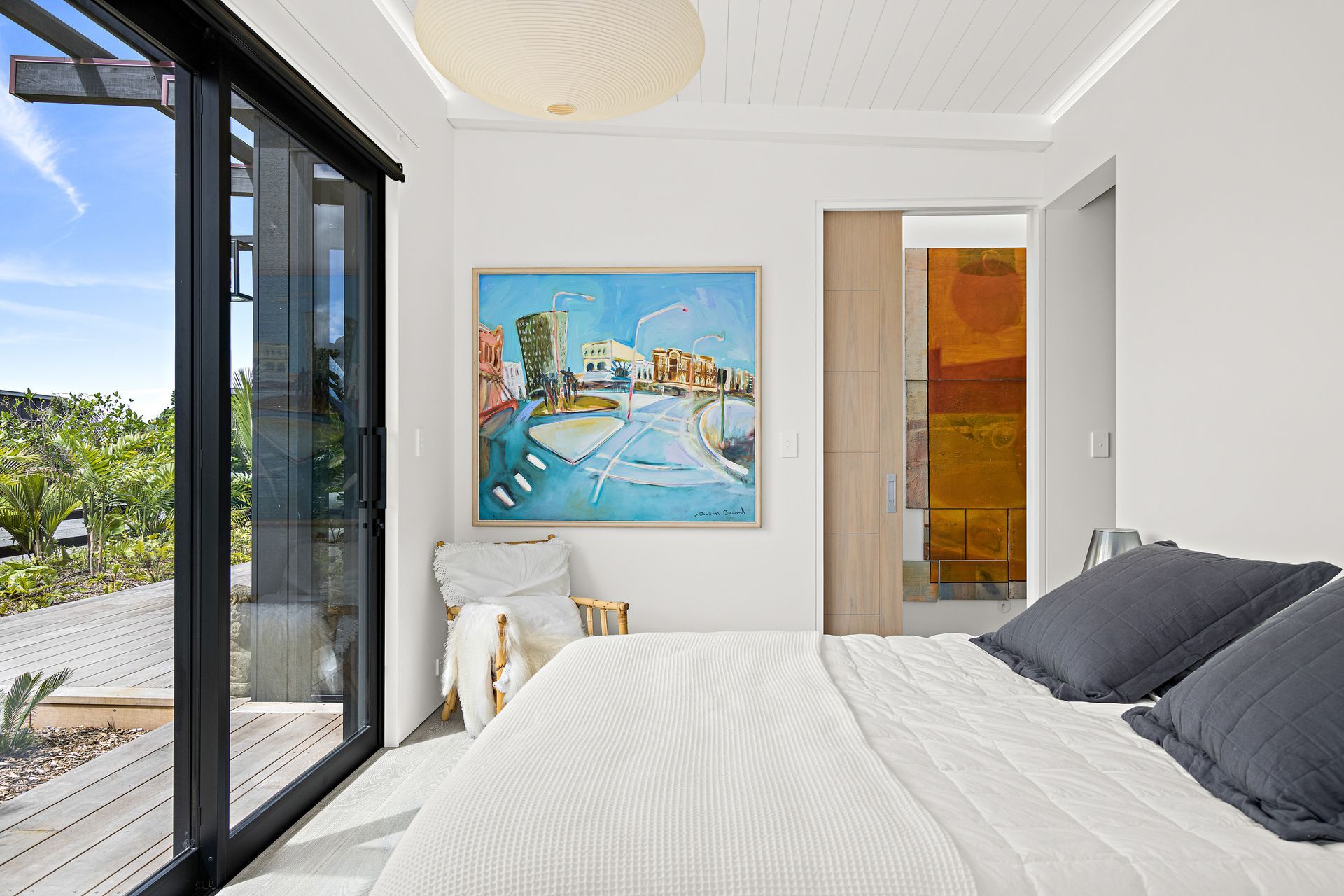 The second bedroom features a walk-in-wardrobe and ensuite.