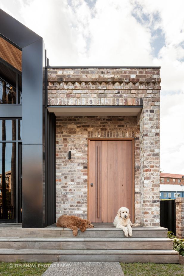 A warm and welcoming entrance.