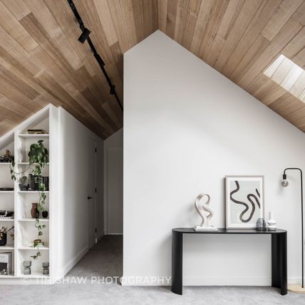 A second living provides additional space and storage.