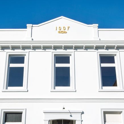A historic Ponsonby hall renovated into a contemporary family home
