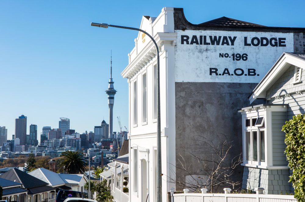 Etchings of the building's past remain: 'IOOF’ is emblazoned onto its street-facing facade, while 'Railway Lodge' is stamped onto its side.